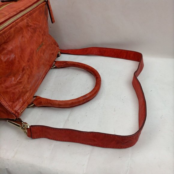 Givenchy Pandora Stylish Red Leather Handbag - Picture 4 of 16